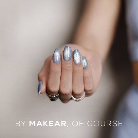 Manhattan Night - UV Nagellack Cat Eye GLOW IN THE DARK ohne Hema 8ml MAKEAR