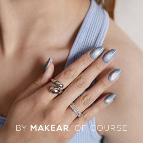 Manhattan Night - UV Nagellack Cat Eye GLOW IN THE DARK ohne Hema 8ml MAKEAR