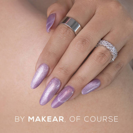 Paris Midnight - UV Nagellack Cat Eye GLOW IN THE DARK ohne Hema 8ml MAKEAR