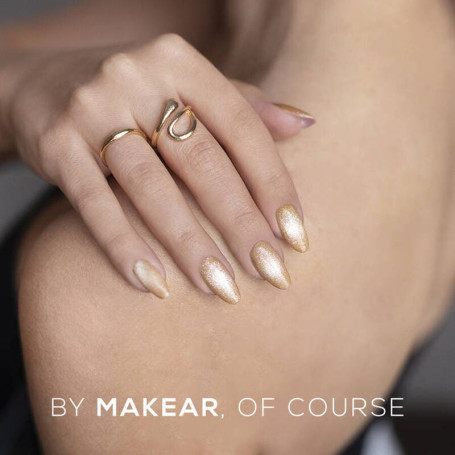 Dubaj Sands - UV Nagellack Cat Eye GLOW IN THE DARK ohne Hema 8ml MAKEAR