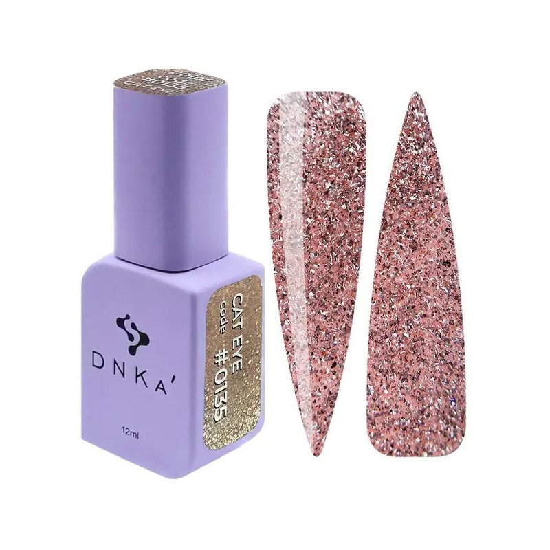 0135 - Cat Eye GEL POLISH 12ml DNKa-Online-Shop-Double Beauty Shop