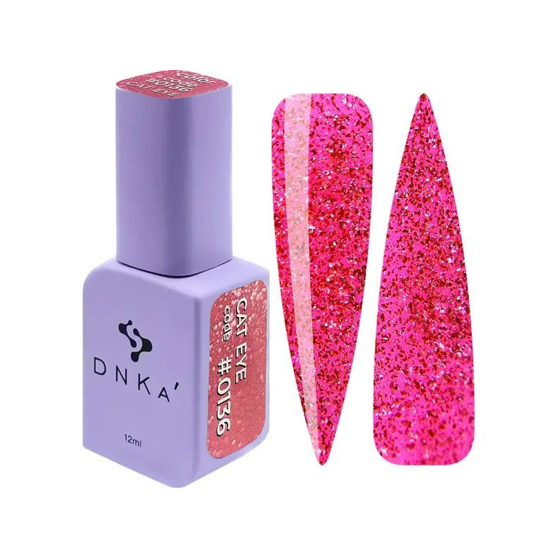 0136 - Cat Eye GEL POLISH 12ml DNKa-Online-Shop-Double Beauty Shop