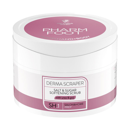 DERMA SCRAPER 200 g - SALT & SUGAR SCRUB PHARM FOOT VICTORIA VYNN