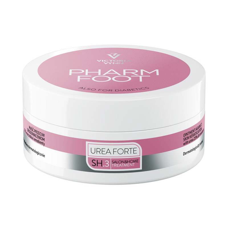 UREA FORTE WEICHMACHENDE & FEUCHTIGKEITSSPENDENDE SALBE 25% UREA 75 ml PHARM FOOT VICTORIA VYNN-CREME FÜR DIE FÜßE-Double Beauty Shop