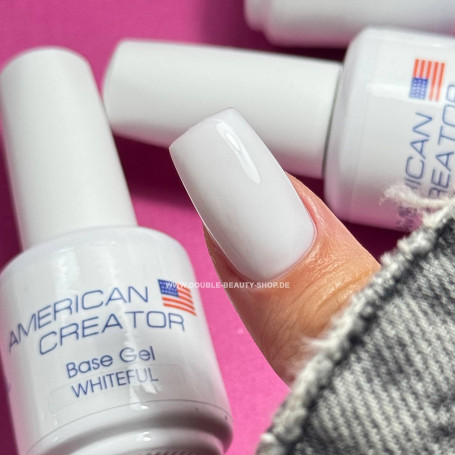 Whiteful - Base Gel (Cover Base) 15ml AMERICAN CREATOR