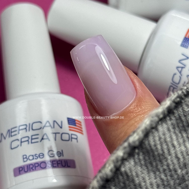 Purposeful - Base Gel (Cover Base) 15ml AMERICAN CREATOR-AMERICAN CREATOR-Double Beauty Shop