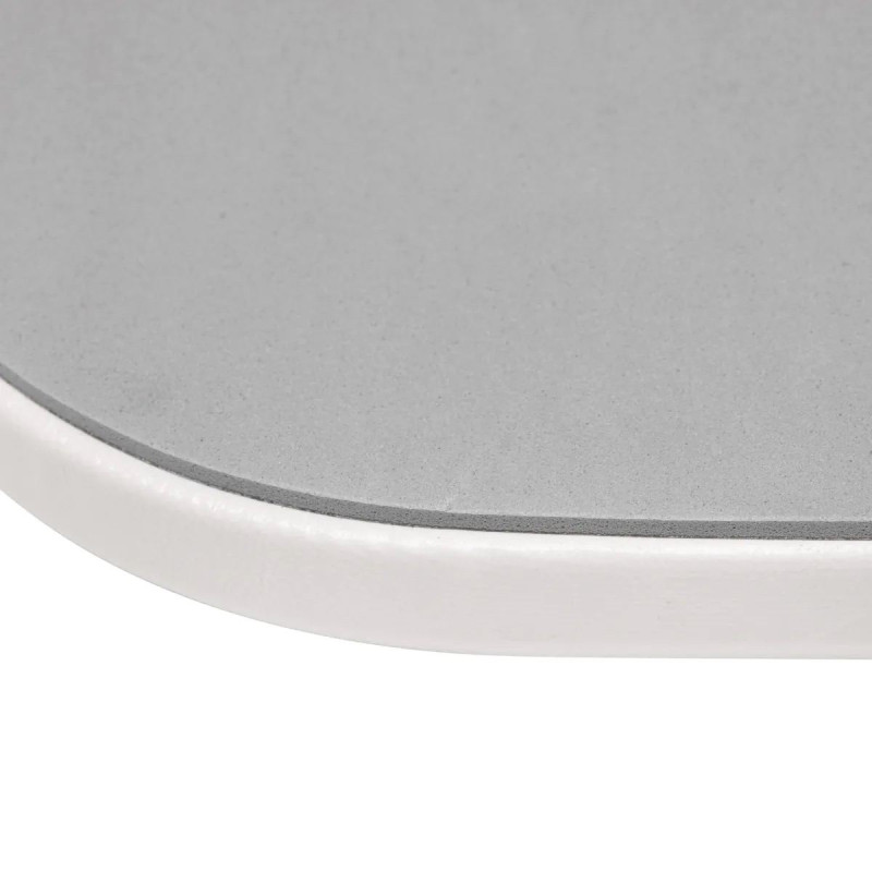 Weiches Stützkissen für den Ellenbogen 8M MOMO WHITE Öko-Leder-HANDAUFLAGE-Double Beauty Shop