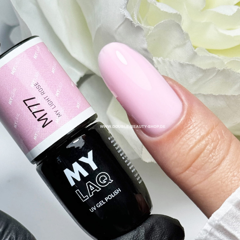 MY LIGHT ROSE - UV Nagellack 5 ml MYLAQ-UV NAGELLACKE-Double Beauty Shop