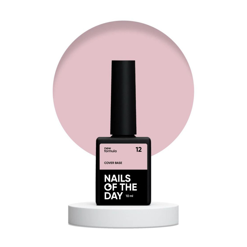 12 Cover Base Coat 10ml NAILS OF THE DAY-Online-Shop-Double Beauty Shop