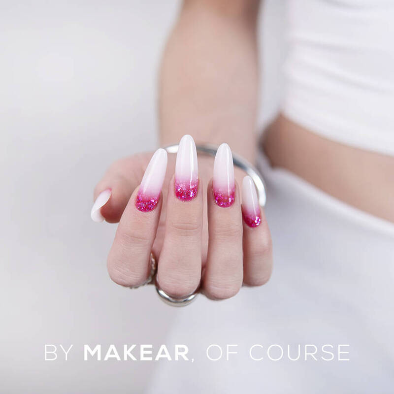 S58 Pink Star - UV Nagellack ohne Hema 8ml MAKEAR-UV NAGELLACKE-Double Beauty Shop