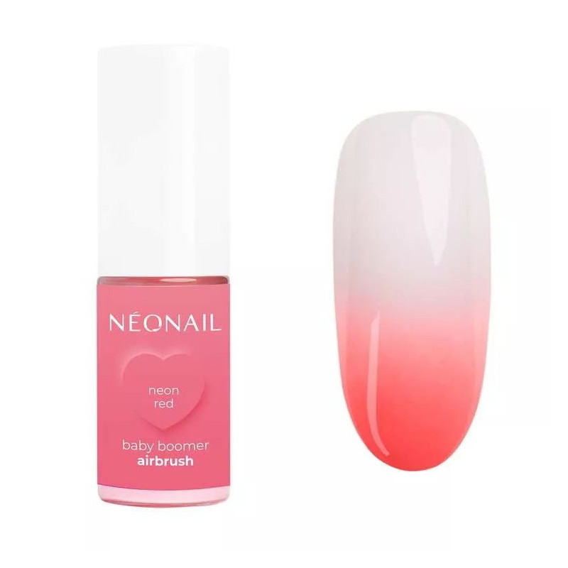 Neon Red - Baby Boomer Airbrush 5g Neonail-AIRBRUSH DESIGN-Double Beauty Shop