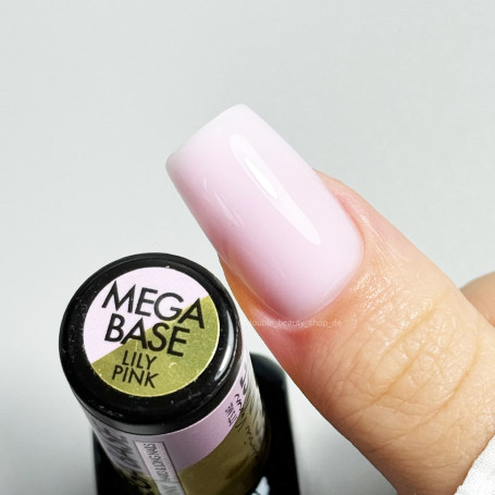 LILY PINK Mega Base (Rubber Base coat) 8-15ml VICTORIA VYNN