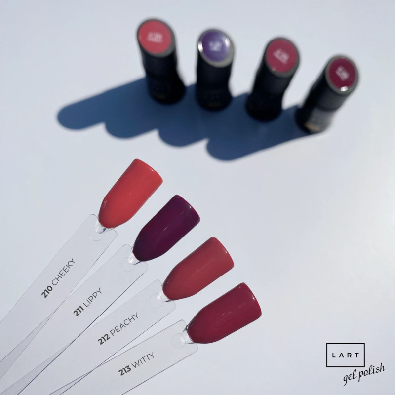 210 Cheeky - GEL POLISH 8ml LART-LART-Double Beauty Shop