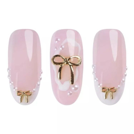 Gold Bows 3D - Nail Art Set Neonail