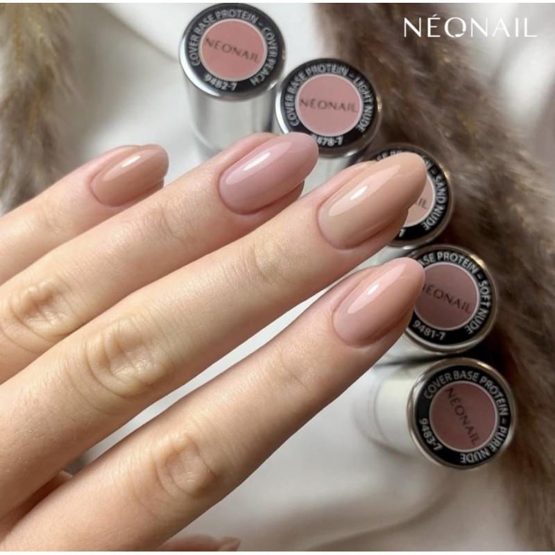 SOFT NUDE — Cover Base Protein (Base Coat) 7,2 ml Neonail-Base-Double Beauty Shop