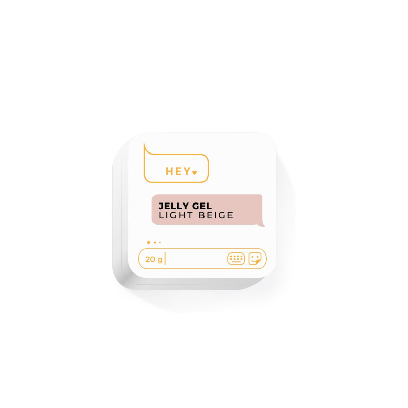 LIGHT BEIGE - Jelly Gel 20g HEYLOVE-Online-Shop-Double Beauty Shop