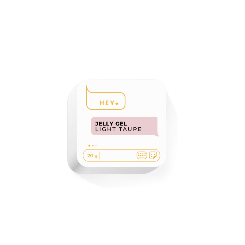 LIGHT TAUPE - Jelly Gel 20g HEYLOVE-Online-Shop-Double Beauty Shop