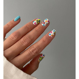 0010 Vakula by Tabidze Matte stamping schablone + design... 2