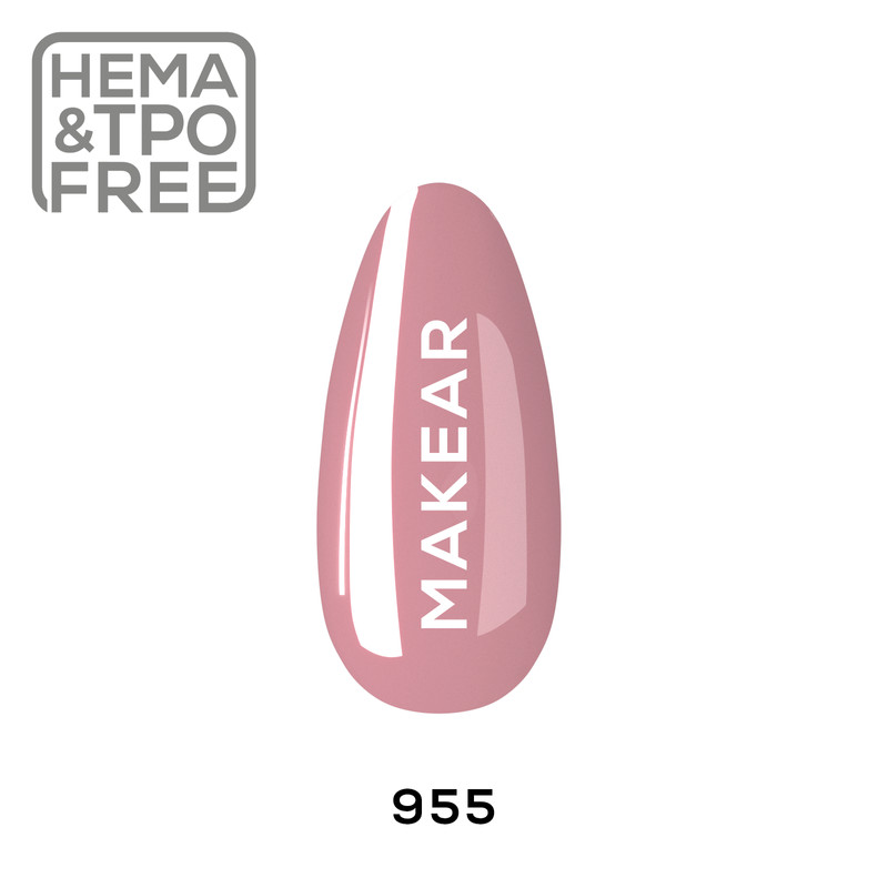 955 - UV Nagellack ohne Hema  8ml MAKEAR-UV NAGELLACKE-Double Beauty Shop