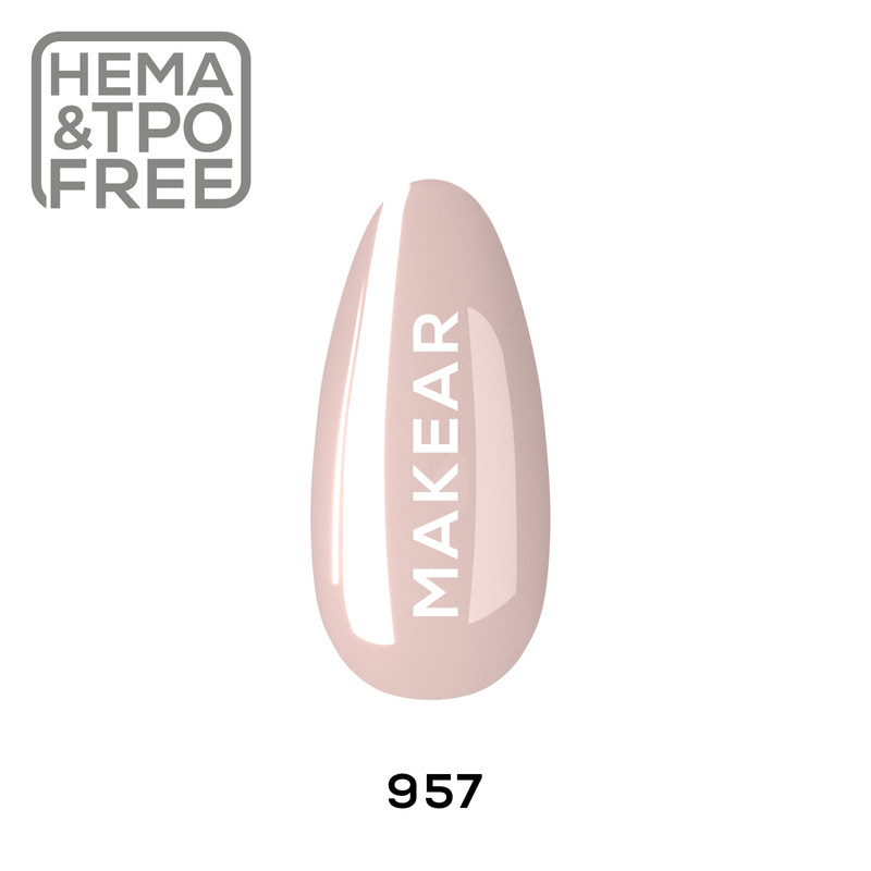 957 - UV Nagellack ohne Hema  8ml MAKEAR-UV NAGELLACKE-Double Beauty Shop