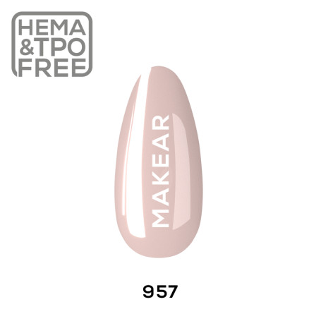957 - UV Nagellack ohne Hema  8ml MAKEAR