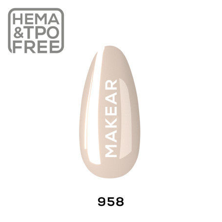 958 - UV Nagellack ohne Hema  8ml MAKEAR