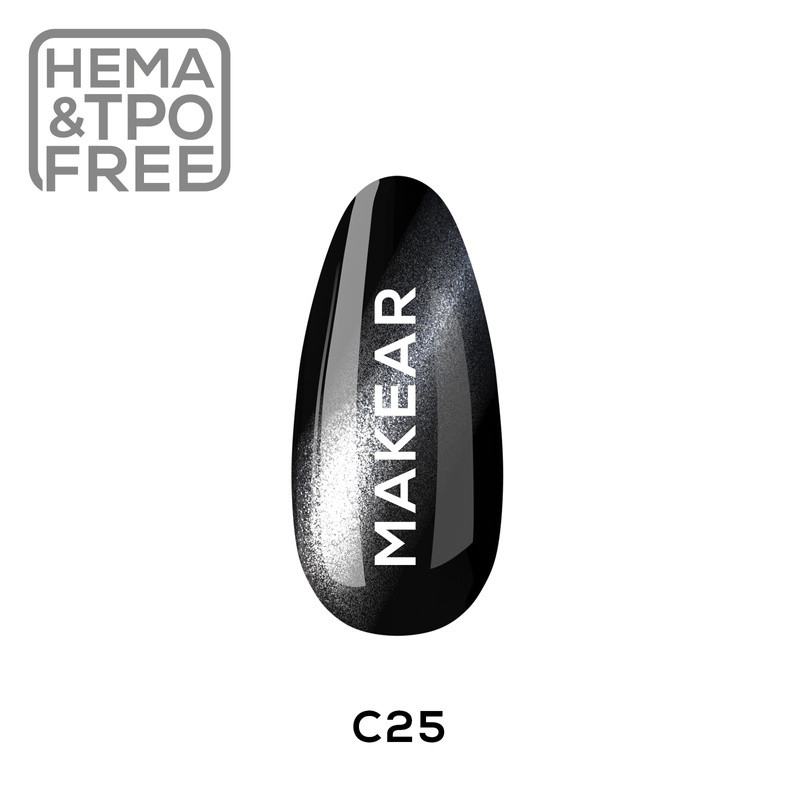 C25 - CAT EYE UV Nagellack ohne Hema 8ml MAKEAR-UV NAGELLACKE-Double Beauty Shop