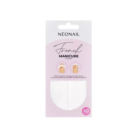 01 French Manicure Stickers (für French) 40st. Neonail