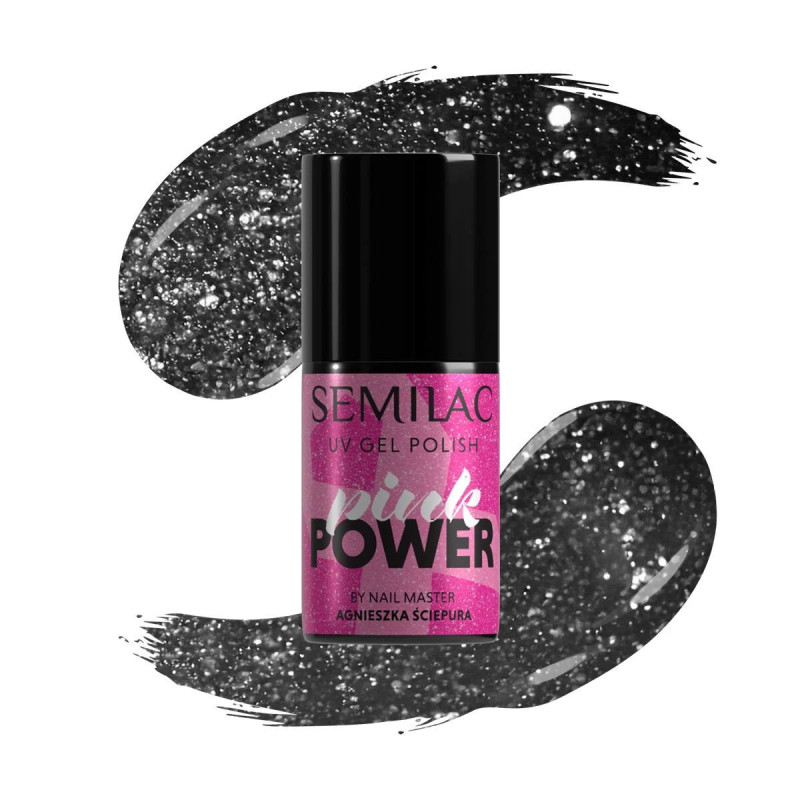 A705 Black Opal - UV Nagellack 7ml Semilac-Online-Shop-Double Beauty Shop