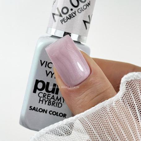 002 Pearly Glow — Gel polish Pure Creamy 8ml VICTORIA VYNN