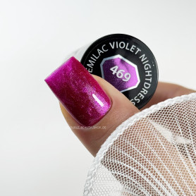 469 Violet Nightdress - UV Nagellack Cat Eye 7ml Semilac