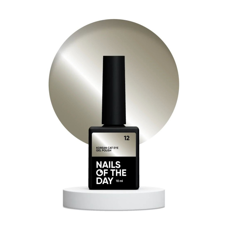 12 KOREAN CAT EYE - GEL POLISH 10ml NAILS OF THE DAY-Online-Shop-Double Beauty Shop