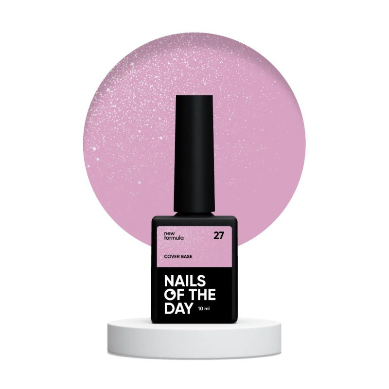 27 Shimmer Cover Base Coat 10ml NAILS OF THE DAY-Online-Shop-Double Beauty Shop