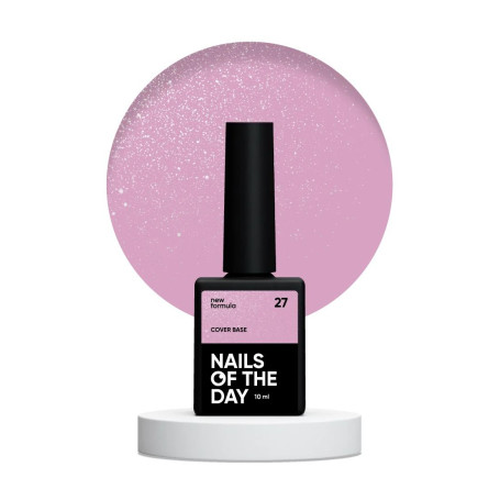 27 Shimmer Cover Base Coat 10ml NAILS OF THE DAY