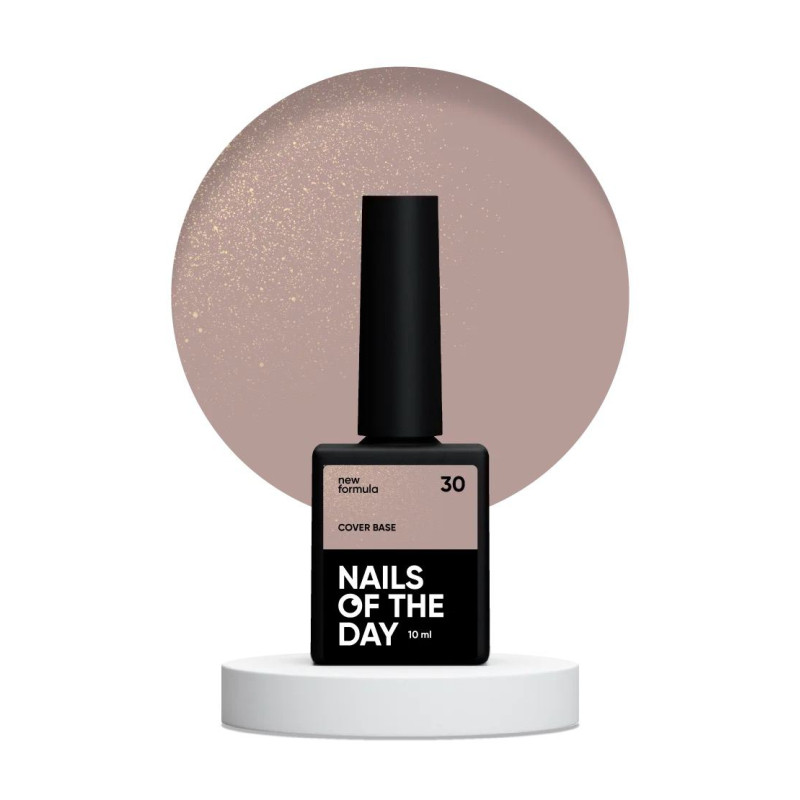 30 Shimmer Cover Base Coat 10ml NAILS OF THE DAY-Online-Shop-Double Beauty Shop