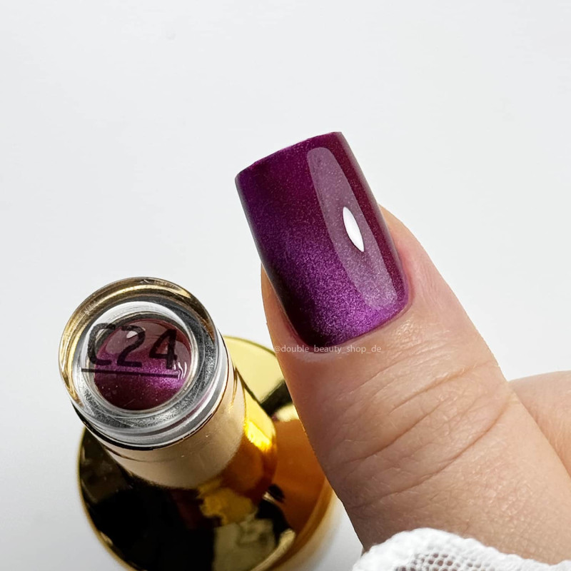 C24 - CAT EYE UV Nagellack ohne Hema 8ml MAKEAR-UV NAGELLACKE-Double Beauty Shop