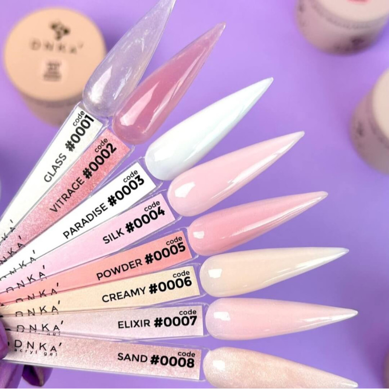 0002 Vitrage - AcrylGel (Tube) 30ml DNKa-ACRYLGEL-Double Beauty Shop