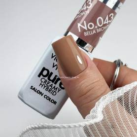 043 Bella Brown — Gel polish Pure Creamy 8ml VICTORIA VYNN 2