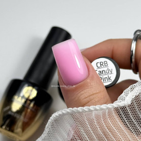 Candy Pink - Color Rubber Base ohne Hema 8ml MAKEAR 2