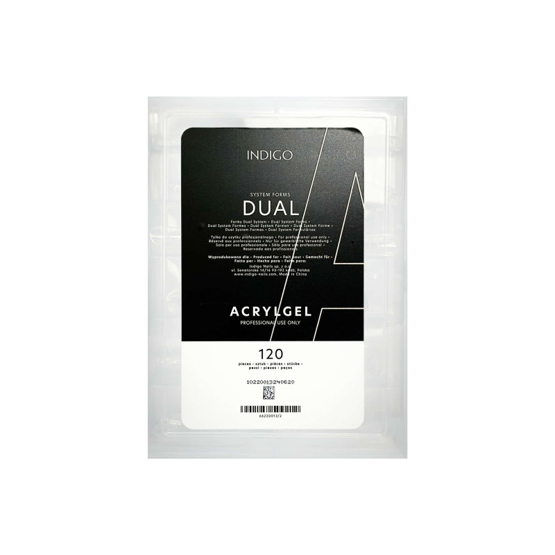 GELASTIC - AKRYLGEL DUAL FORMS (tips 120 st.)-ACRYLGEL-Double Beauty Shop
