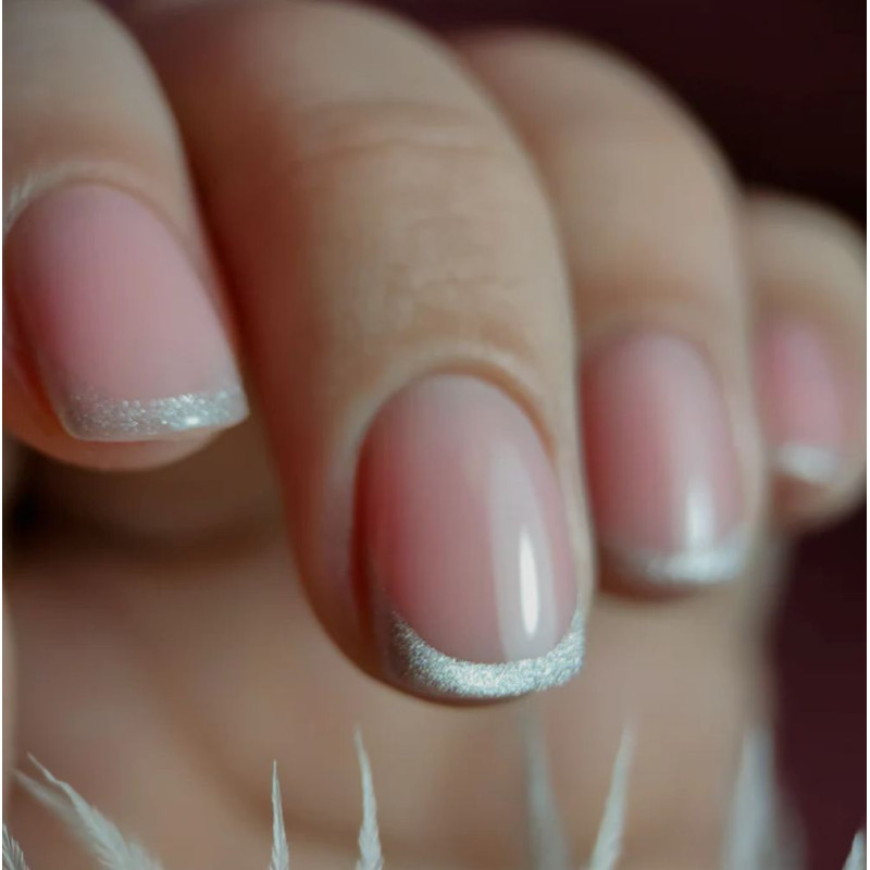 SILVER Liquid Metal CAT EYE — UV Nagellack 10 ml DIDIER LAB-Online-Shop-Double Beauty Shop