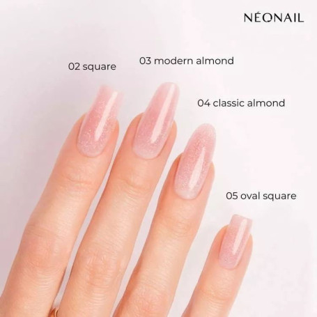 04 Classic Almond - DUAL FORMS (tips 120 st.) Duo AcrylGel Neonail
