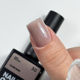 30 Shimmer Cover Base Coat 10ml NAILS OF THE DAY 2