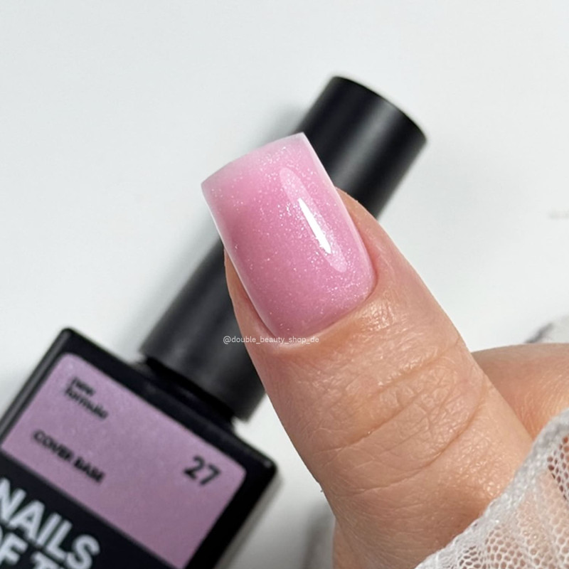 27 Shimmer Cover Base Coat 10ml NAILS OF THE DAY-Online-Shop-Double Beauty Shop