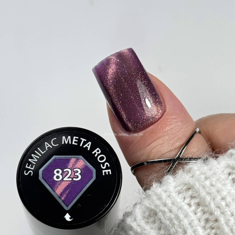 823 Meta Rose - UV Nagellack 7ml Semilac-Alle Farben SEMILAC-Double Beauty Shop