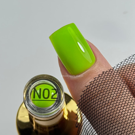 02 Neon - UV Nagellack ohne Hema 8ml MAKEAR
