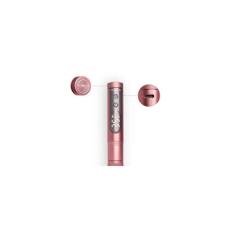 Pink - Pen Nail Drill NAGELFRÄSER NEONAIL-Nagelfräser-Double Beauty Shop