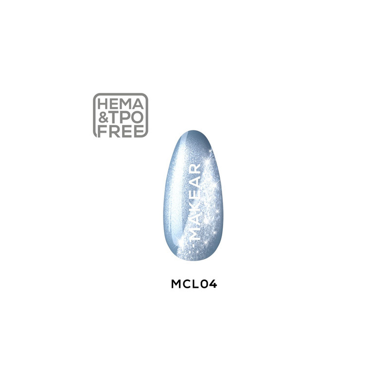 04 Moonlight Cat Eye - UV Nagellack Glow in the Dark ohne Hema 8ml MAKEAR-UV NAGELLACKE-Double Beauty Shop