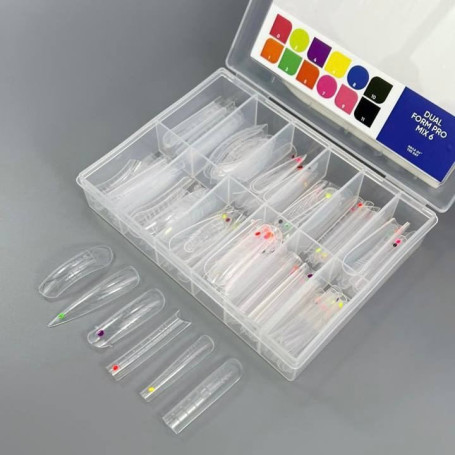 Pro Mix 6 - DUAL FORMS (tips 144 st.) NAILS OF THE DAY