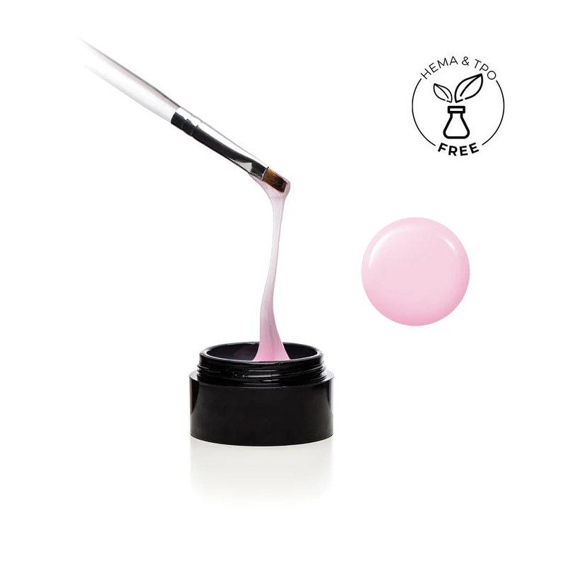 Milky Pink - Fiber Builder Gel OHNE HEMA 50g Didier Lab-Online-Shop-Double Beauty Shop